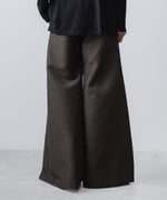 画像をギャラリービューアに読み込む, ato(アトウ)のRECYCLE POLYESTER/WOOL WIDE FLAIR PANTS - GRAIGEの公式通販サイトsession福岡セレクトショップ
