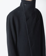 画像をギャラリービューアに読み込む, ato(アトウ)のENGLAND LAMB MELTON STAND COLLAR COAT - BLACKの公式通販サイトsession福岡セレクトショップ

