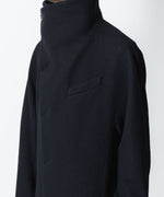 画像をギャラリービューアに読み込む, ato(アトウ)のENGLAND LAMB MELTON STAND COLLAR COAT - BLACKの公式通販サイトsession福岡セレクトショップ
