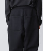 画像をギャラリービューアに読み込む, ato(アトウ)のAIR CUSHION SWEAT PANTS - BLACKの公式通販サイトsession福岡セレクトショップ
