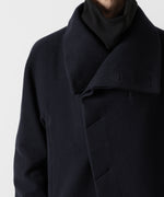 画像をギャラリービューアに読み込む, ato(アトウ)のENGLAND LAMB MELTON STAND COLLAR COAT - NAVYの公式通販サイトsession福岡セレクトショップ
