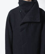 画像をギャラリービューアに読み込む, ato(アトウ)のENGLAND LAMB MELTON STAND COLLAR COAT - BLACKの公式通販サイトsession福岡セレクトショップ
