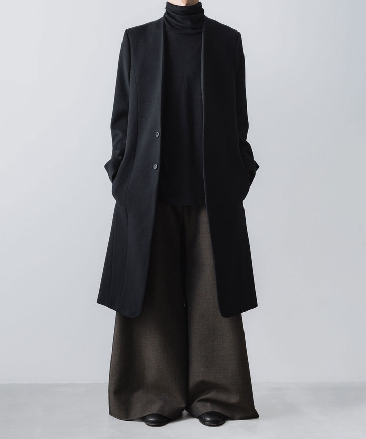 ato(アトウ)のRECYCLE POLYESTER/WOOL WIDE FLAIR PANTS - GRAIGEの公式通販サイトsession福岡セレクトショップ