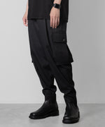 画像をギャラリービューアに読み込む, ato(アトウ)のCOTTON MILITARY PANTS - BLACKの公式通販サイトsession福岡セレクトショップ
