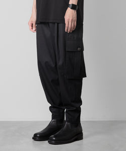 ato(アトウ)のCOTTON MILITARY PANTS - BLACKの公式通販サイトsession福岡セレクトショップ