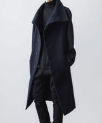画像をギャラリービューアに読み込む, ato(アトウ)のENGLAND LAMB MELTON STAND COLLAR COAT -  NAVYの公式通販サイトsession福岡セレクトショップ
