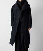 画像をギャラリービューアに読み込む, ato(アトウ)のENGLAND LAMB MELTON STAND COLLAR COAT - NAVYの公式通販サイトsession福岡セレクトショップ
