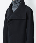 画像をギャラリービューアに読み込む, ato(アトウ)のENGLAND LAMB MELTON STAND COLLAR COAT - BLACKの公式通販サイトsession福岡セレクトショップ
