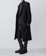画像をギャラリービューアに読み込む, ato(アトウ)のENGLAND LAMB CHESTERFIELD COAT - BLACKの公式通販サイトsession福岡セレクトショップ
