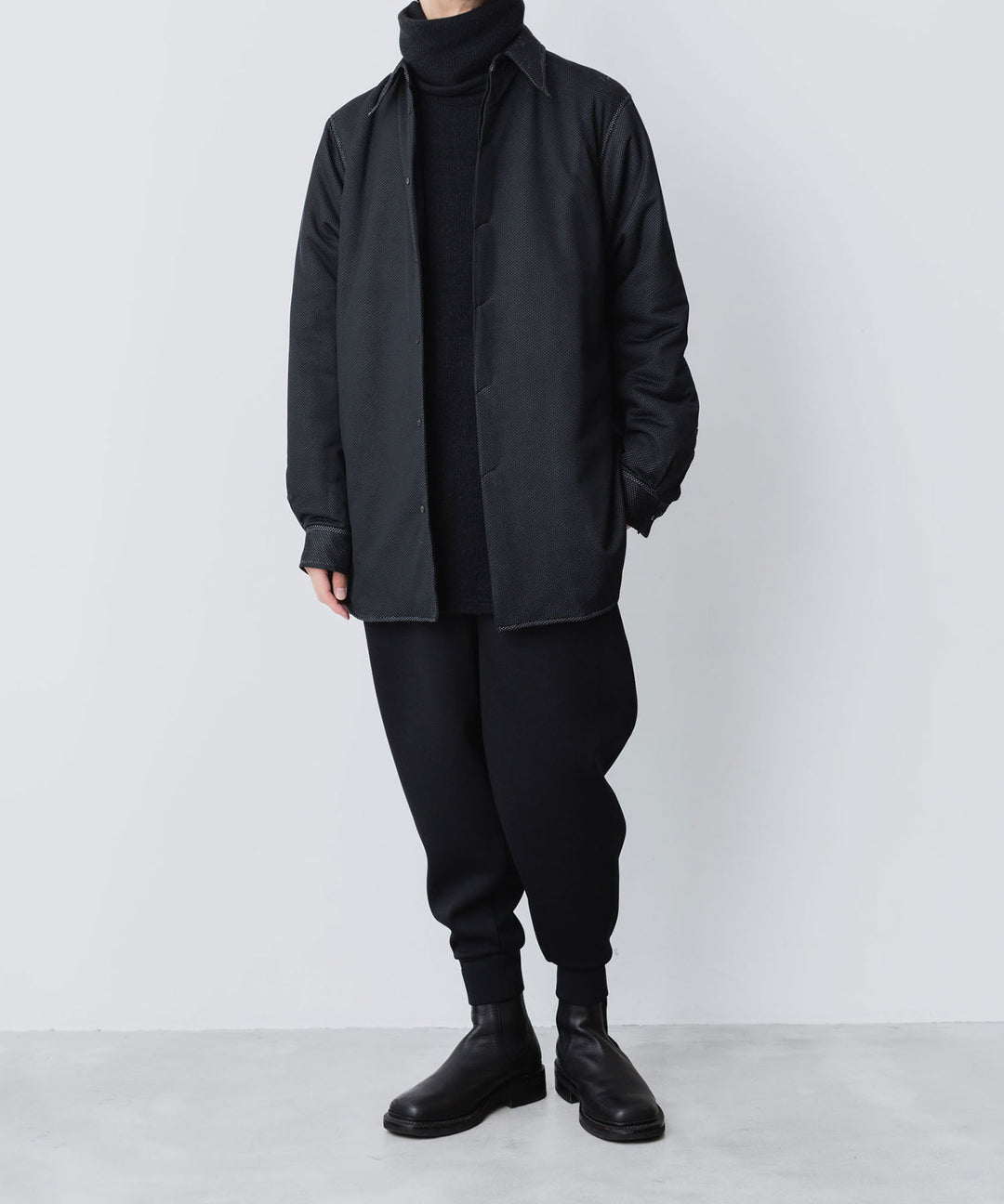 ato(アトウ)のAIR CUSHION SWEAT PANTS - BLACKの公式通販サイトsession福岡セレクトショップ