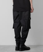 画像をギャラリービューアに読み込む, ato(アトウ)のCOTTON MILITARY PANTS - BLACKの公式通販サイトsession福岡セレクトショップ
