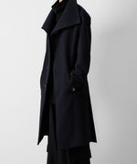 画像をギャラリービューアに読み込む, ato(アトウ)のENGLAND LAMB MELTON STAND COLLAR COAT - NAVYの公式通販サイトsession福岡セレクトショップ
