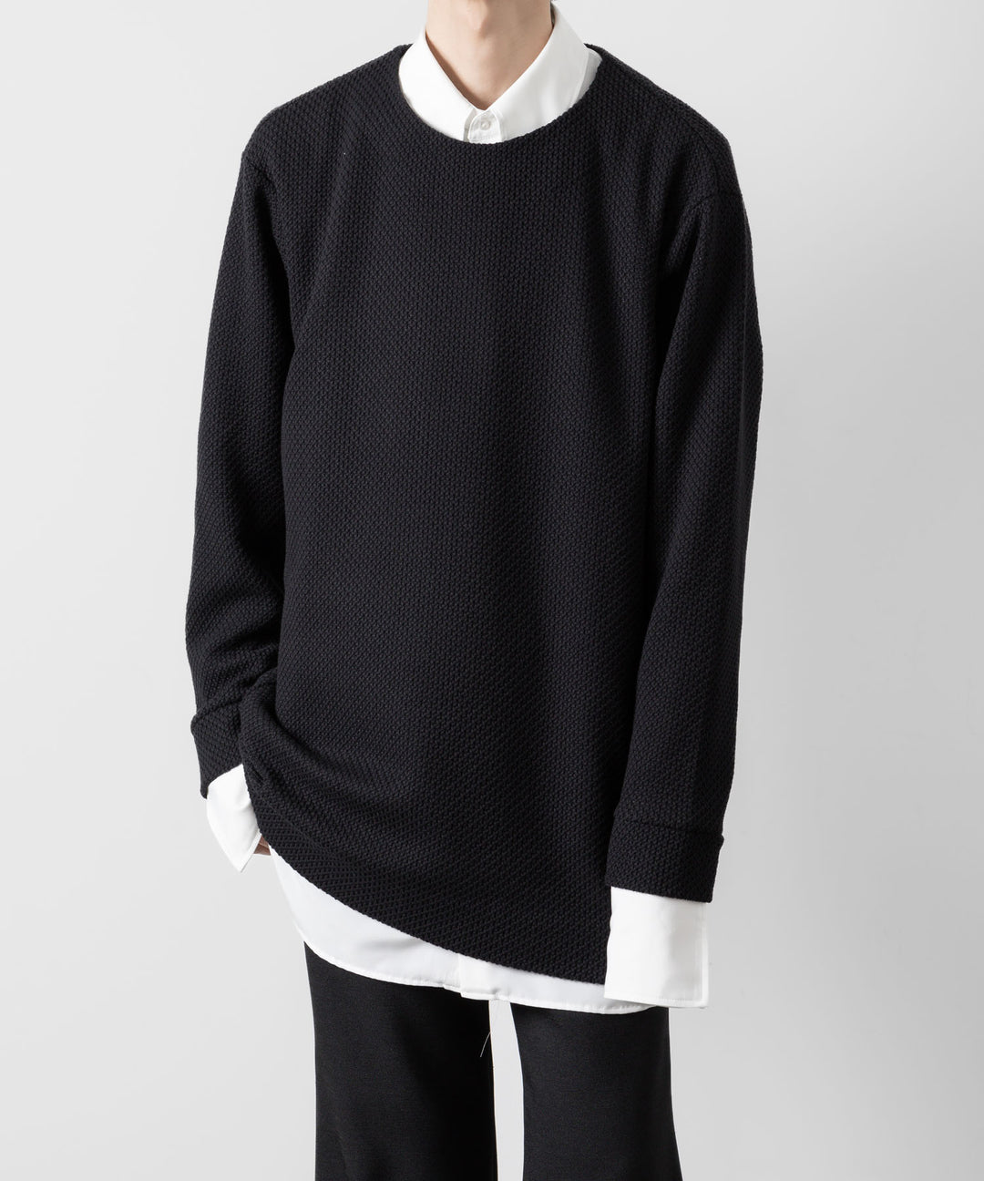 ato(アトウ)のCOTTON RUSSELL L/S - BLACKの公式通販サイトsession福岡セレクトショップ