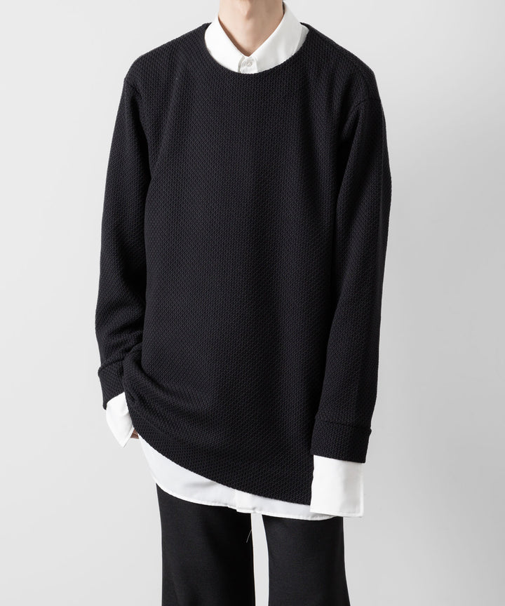 ato(アトウ)のCOTTON RUSSELL L/S - BLACKの公式通販サイトsession福岡セレクトショップ