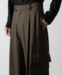 ato(アトウ)の3-PIECE MILITARY FLAP PANTS - D.KHAKI公式通販サイトsession福岡セレクトショップ