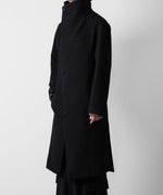 画像をギャラリービューアに読み込む, ato(アトウ)のENGLAND LAMB MELTON STAND COLLAR COAT - BLACKの公式通販サイトsession福岡セレクトショップ
