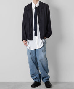 ato(アトウ)のWASHED WIDE 14oz DENIM - NAVY公式通販サイトsession福岡セレクトショップ