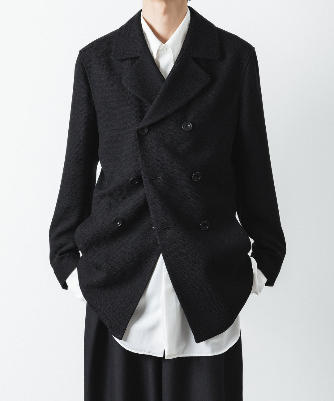 ato(アトウ)のDOUBLE BREASTED TRIXION JACKET - BLACKの公式通販サイトsession福岡セレクトショップ