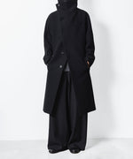画像をギャラリービューアに読み込む, ato(アトウ)のENGLAND LAMB MELTON STAND COLLAR COAT - BLACKの公式通販サイトsession福岡セレクトショップ
