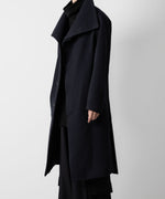 画像をギャラリービューアに読み込む, ato(アトウ)のENGLAND LAMB MELTON STAND COLLAR COAT - NAVYの公式通販サイトsession福岡セレクトショップ
