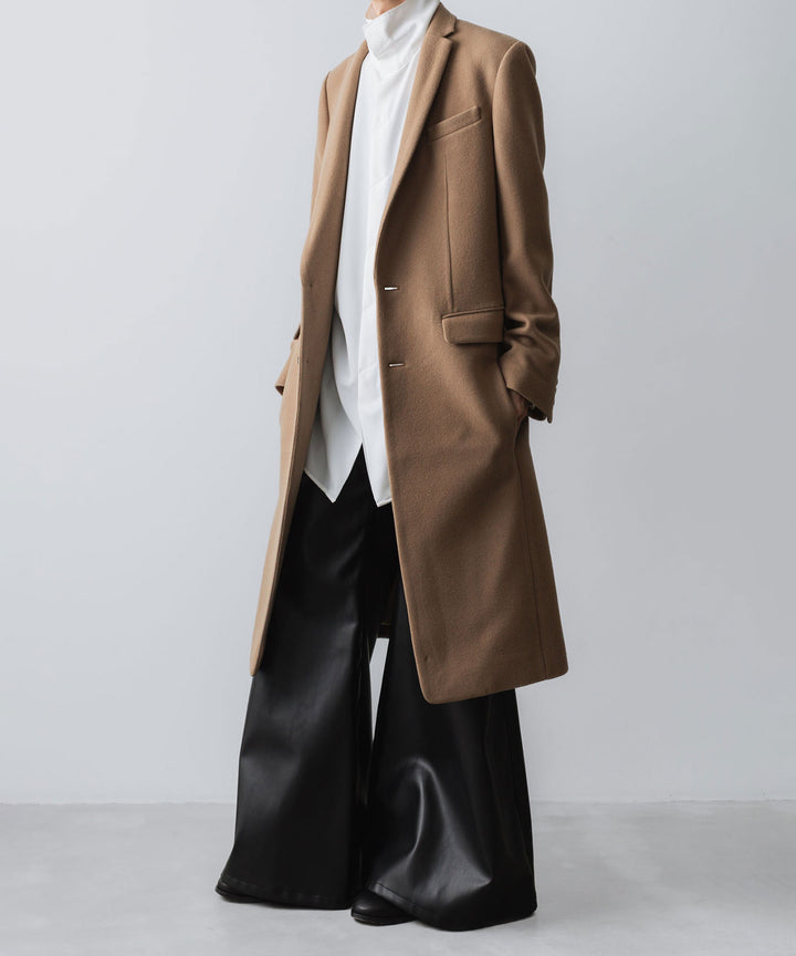 ato(アトウ)のENGLAND LAMB CHESTERFIELD COAT - BEIGEの公式通販サイトsession福岡セレクトショップ