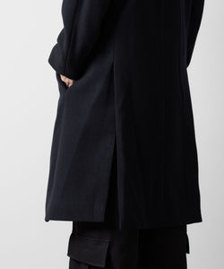 ato(アトウ)のENGLAND LAMB MELTON STAND COLLAR COAT - NAVYの公式通販サイトsession福岡セレクトショップ