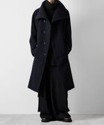 画像をギャラリービューアに読み込む, ato(アトウ)のENGLAND LAMB MELTON STAND COLLAR COAT - NAVYの公式通販サイトsession福岡セレクトショップ
