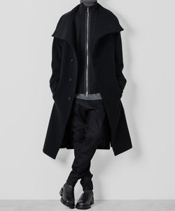 ato】ENGLAND LAMB HINECK COAT - BLACK | 公式通販サイト session