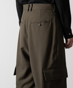 ato(アトウ)の3-PIECE MILITARY FLAP PANTS - D.KHAKI公式通販サイトsession福岡セレクトショップ