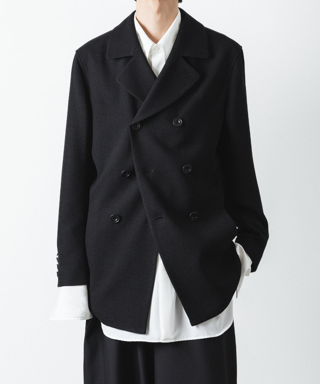 ato(アトウ)のDOUBLE BREASTED TRIXION JACKET - BLACKの公式通販サイトsession福岡セレクトショップ