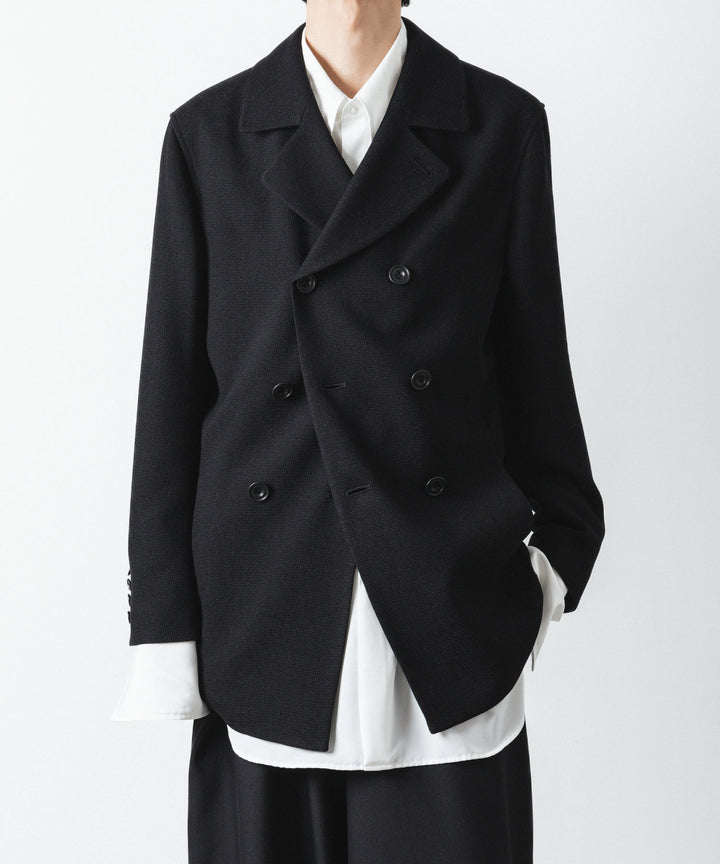 ato(アトウ)のDOUBLE BREASTED TRIXION JACKET - BLACKの公式通販サイトsession福岡セレクトショップ