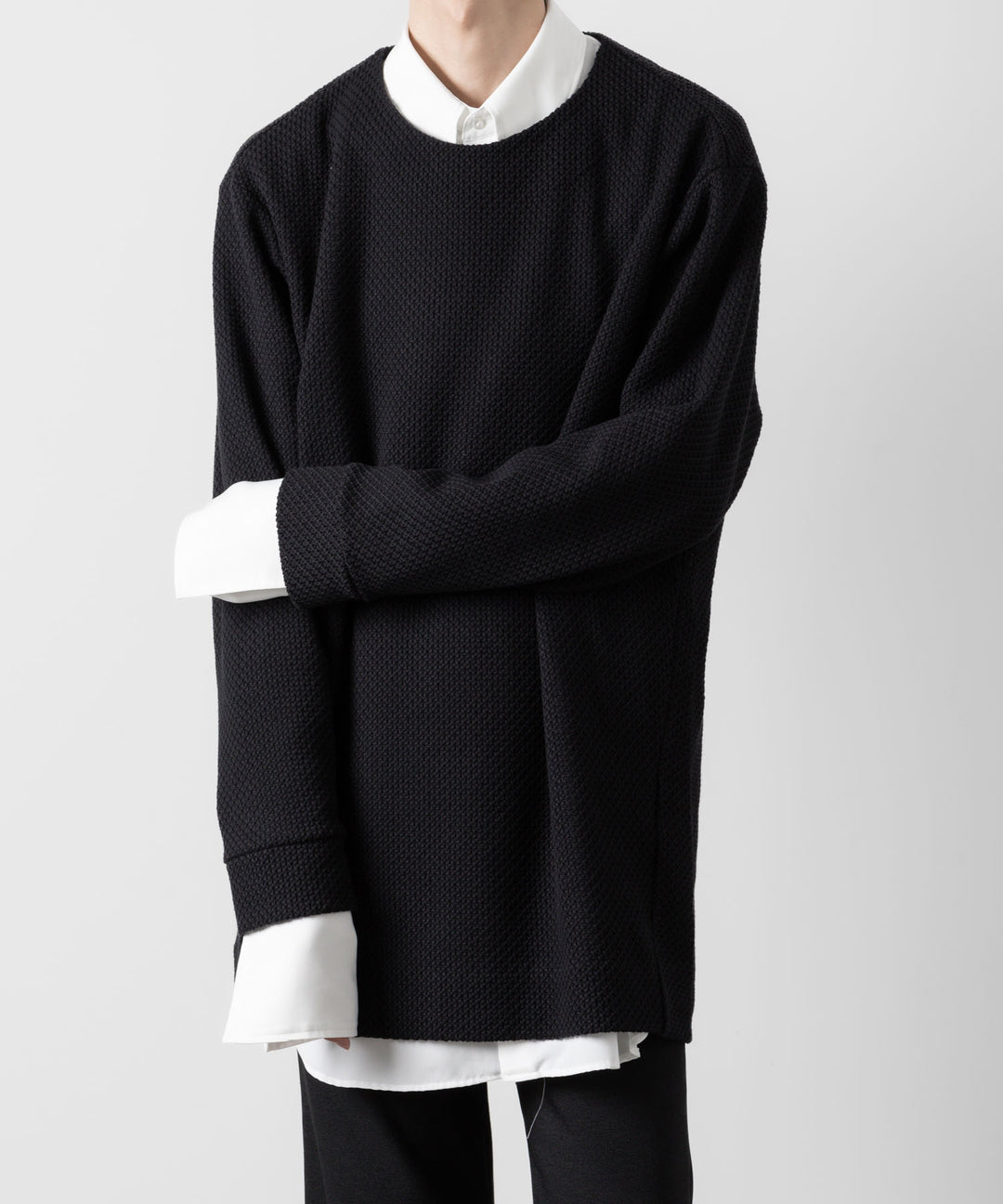 ato(アトウ)のCOTTON RUSSELL L/S - BLACKの公式通販サイトsession福岡セレクトショップ