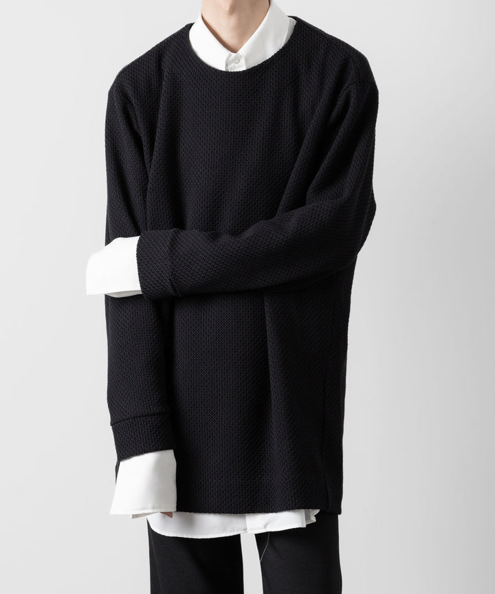 ato(アトウ)のCOTTON RUSSELL L/S - BLACKの公式通販サイトsession福岡セレクトショップ
