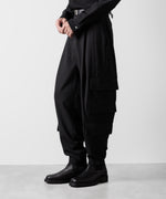 画像をギャラリービューアに読み込む, ato(アトウ)の3-PIECE MILITARY FLAP PANTS - BLACK公式通販サイトsession福岡セレクトショップ
