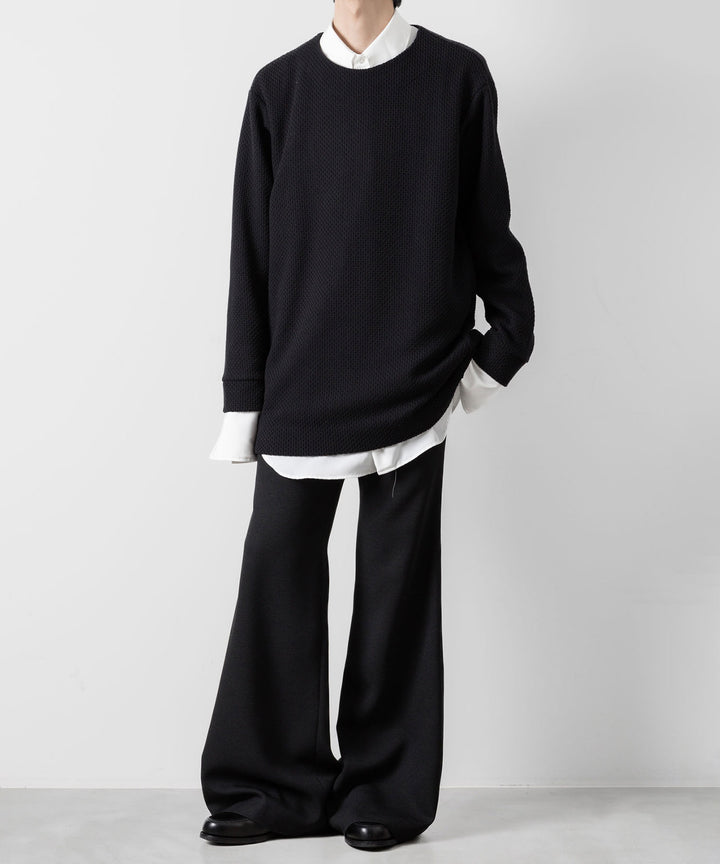 ato(アトウ)のCOTTON RUSSELL L/S - BLACKの公式通販サイトsession福岡セレクトショップ