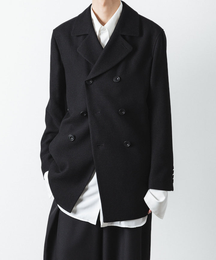 ato(アトウ)のDOUBLE BREASTED TRIXION JACKET - BLACKの公式通販サイトsession福岡セレクトショップ