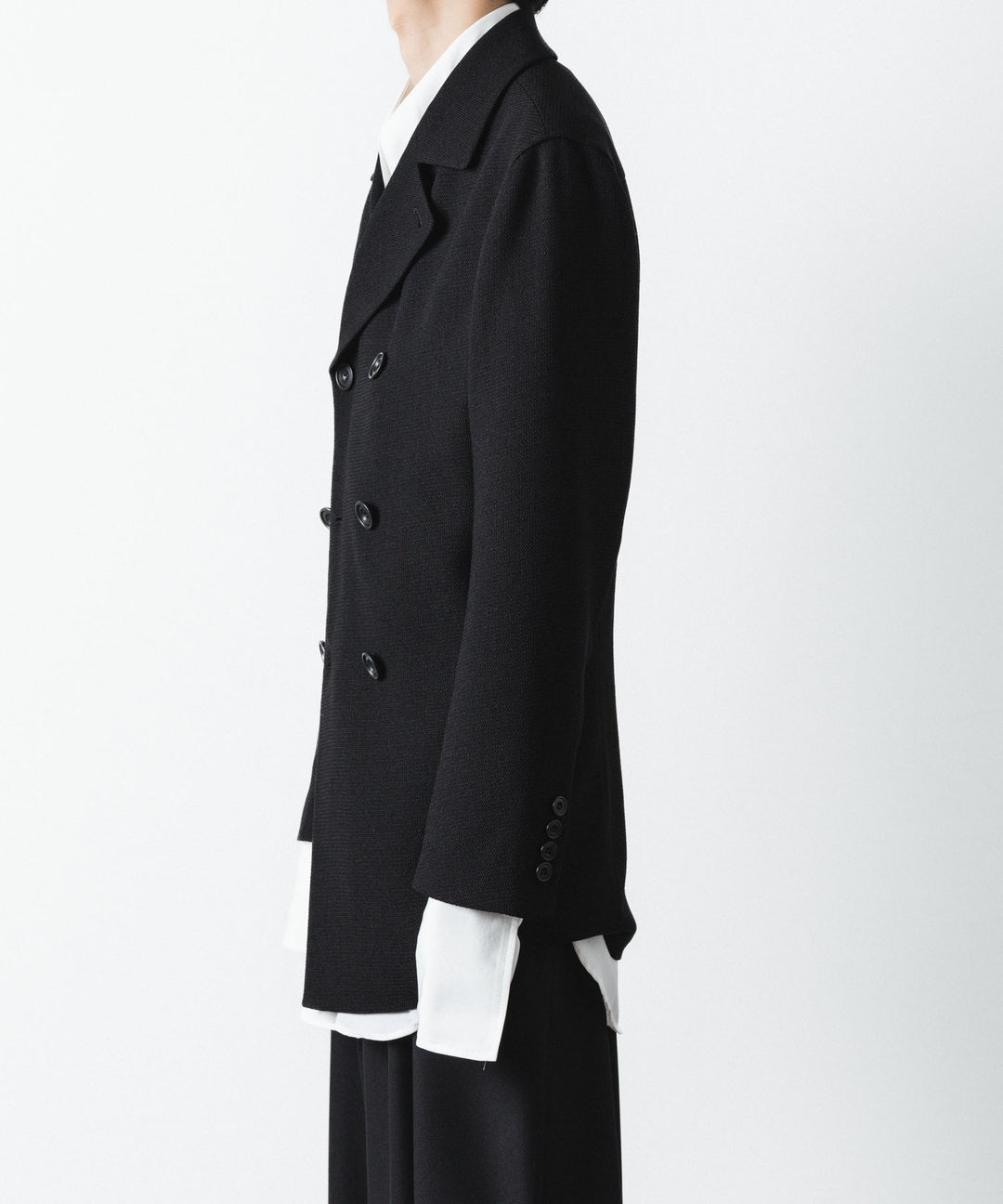 ato(アトウ)のDOUBLE BREASTED TRIXION JACKET - BLACKの公式通販サイトsession福岡セレクトショップ