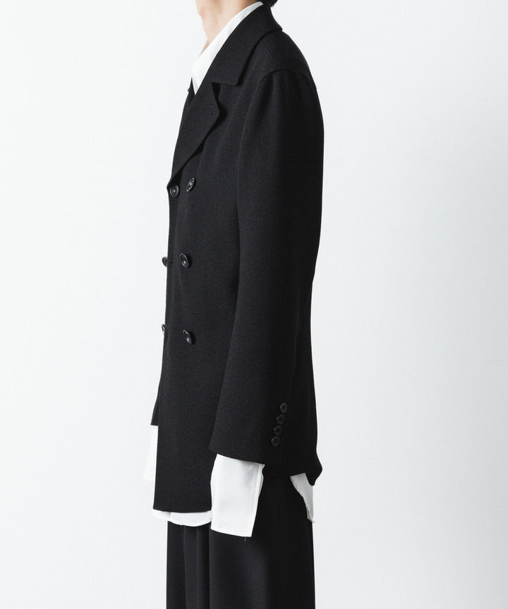 ato(アトウ)のDOUBLE BREASTED TRIXION JACKET - BLACKの公式通販サイトsession福岡セレクトショップ