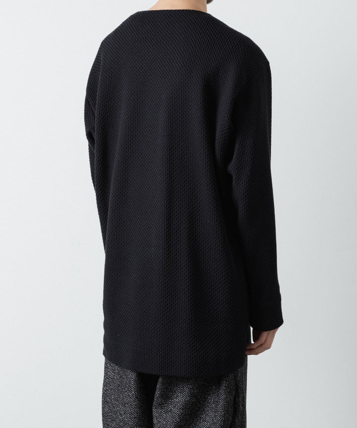ato(アトウ)のCOTTON RUSSELL L/S - BLACKの公式通販サイトsession福岡セレクトショップ