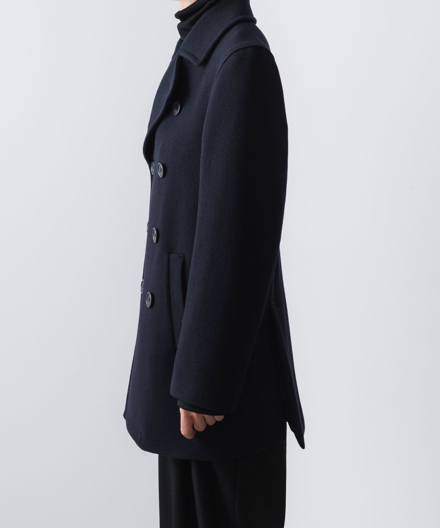 ato(アトウ)のNEW CLASSIC P-COAT - NAVYの公式通販サイトsession福岡セレクトショップ