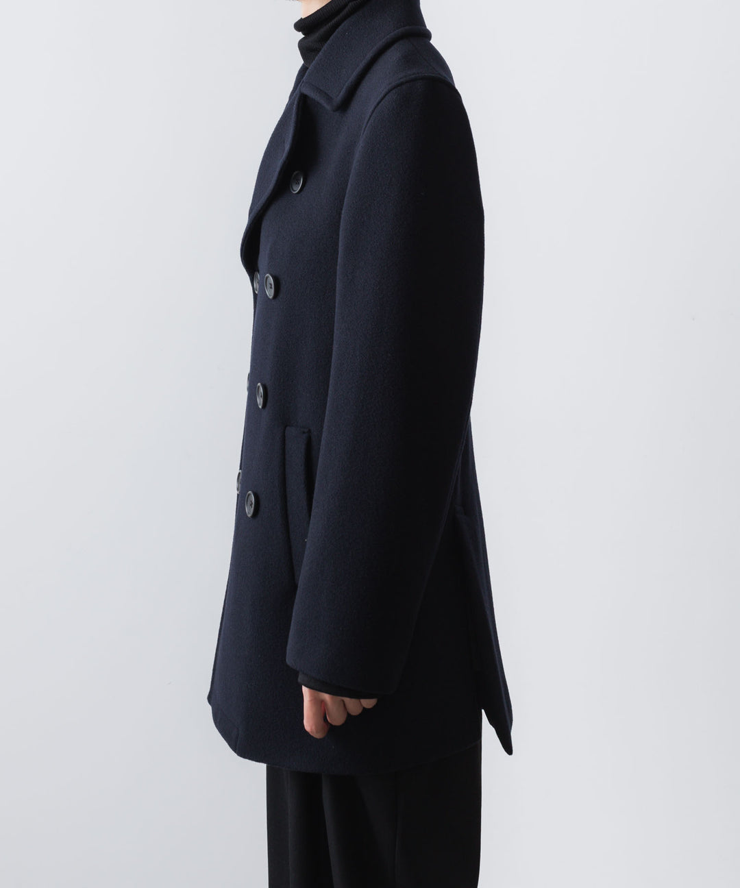 ato(アトウ)のNEW CLASSIC P-COAT - NAVYの公式通販サイトsession福岡セレクトショップ