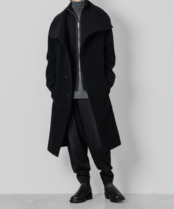 ato】ENGLAND LAMB HINECK COAT - BLACK | 公式通販サイト session ...