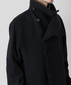 ato】ENGLAND LAMB HINECK COAT - BLACK | 公式通販サイト session