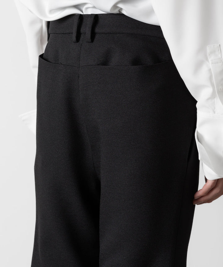 ato アトウの25SS のSLUB TWEED FLAIR PANTSの公式通販サイトsession福岡セレクトショップ