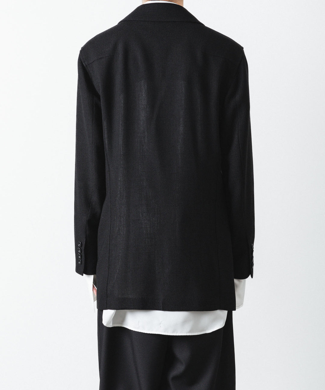 ato(アトウ)のDOUBLE BREASTED TRIXION JACKET - BLACKの公式通販サイトsession福岡セレクトショップ