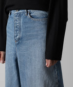 画像をギャラリービューアに読み込む, ato(アトウ)のWASHED WIDE 14oz DENIM - NAVY公式通販サイトsession福岡セレクトショップ
