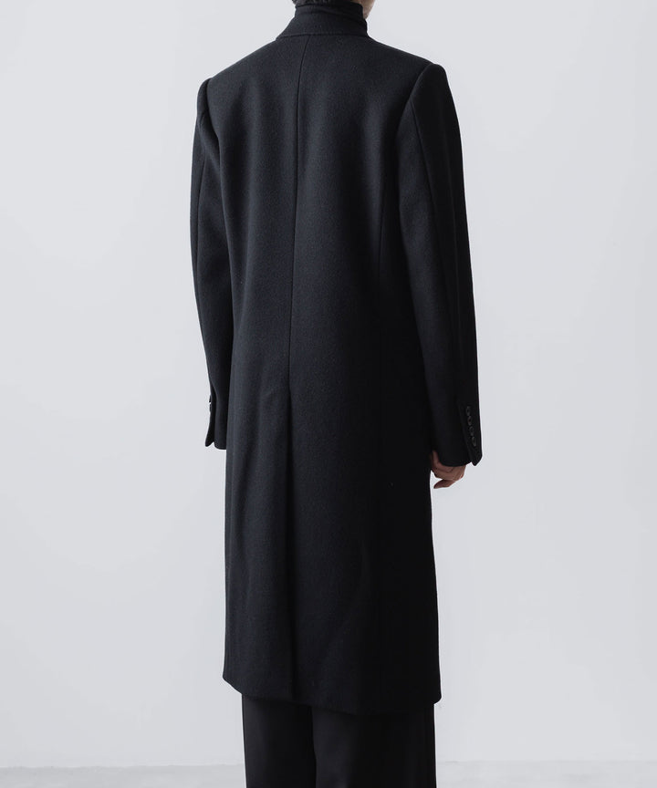 ato(アトウ)のENGLAND LAMB CHESTERFIELD COAT - BLACKの公式通販サイトsession福岡セレクトショップ