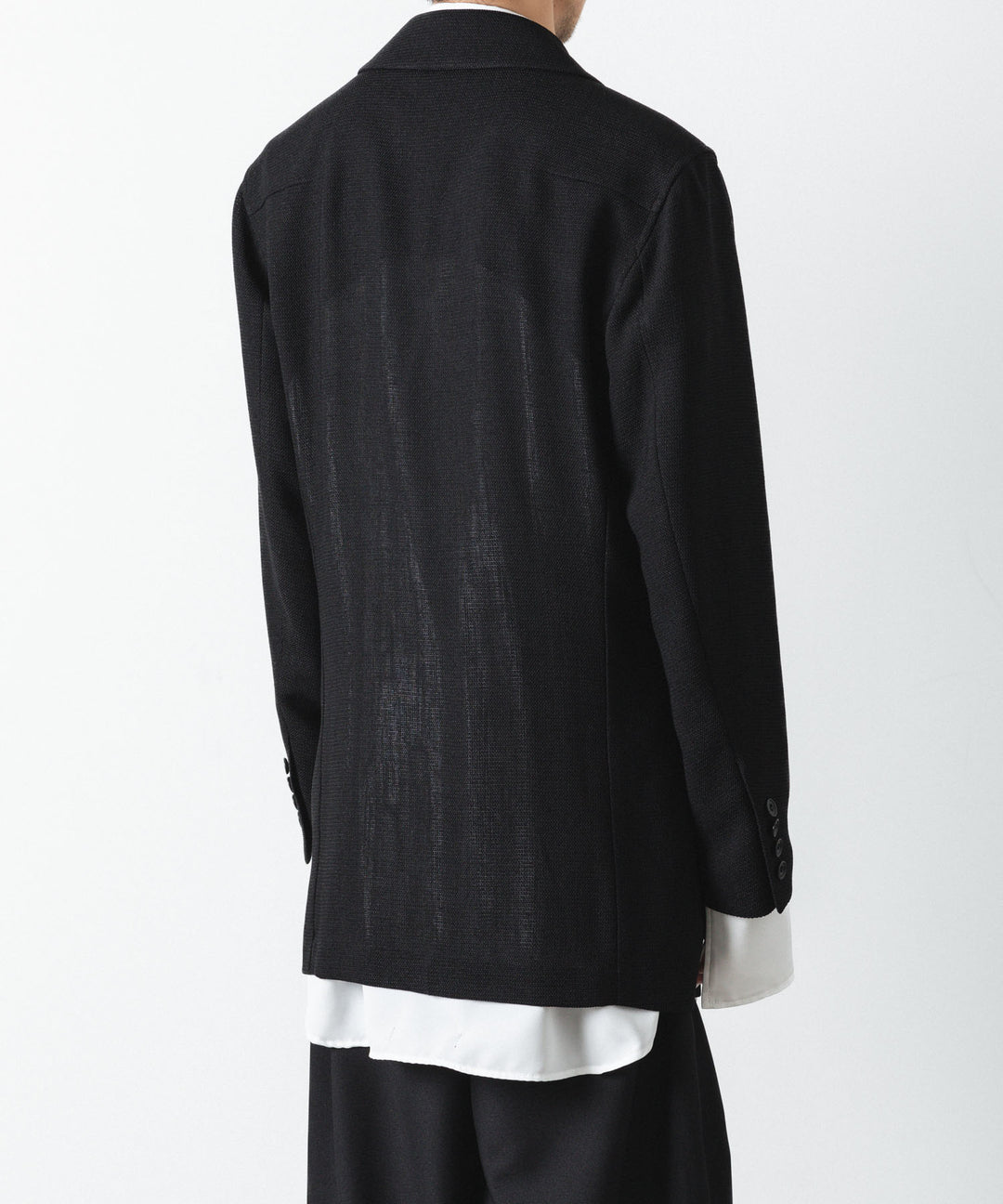ato(アトウ)のDOUBLE BREASTED TRIXION JACKET - BLACKの公式通販サイトsession福岡セレクトショップ