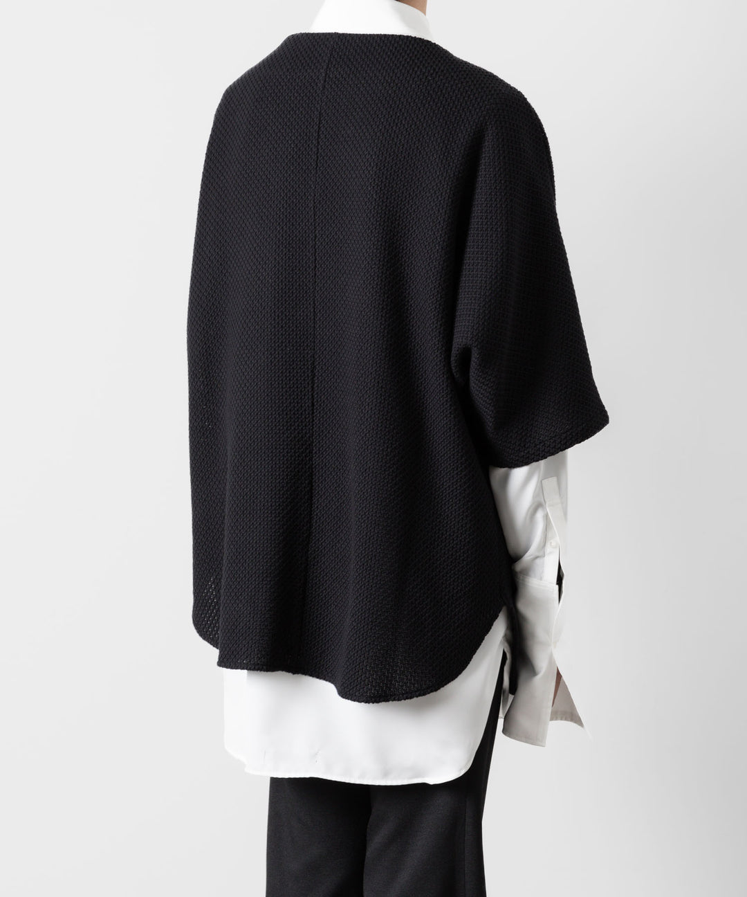ato(アトウ)のCOTTON RUSSELL OVERSIZED TEE - BLACKの公式通販サイトsession福岡セレクトショップ