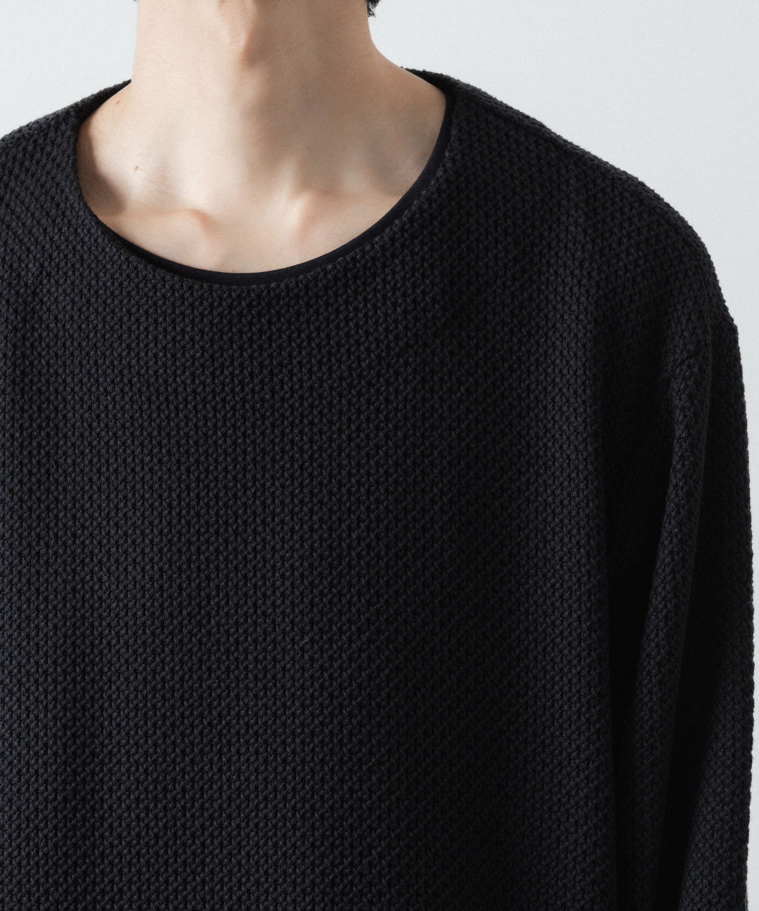ato(アトウ)のCOTTON RUSSELL L/S - BLACKの公式通販サイトsession福岡セレクトショップ